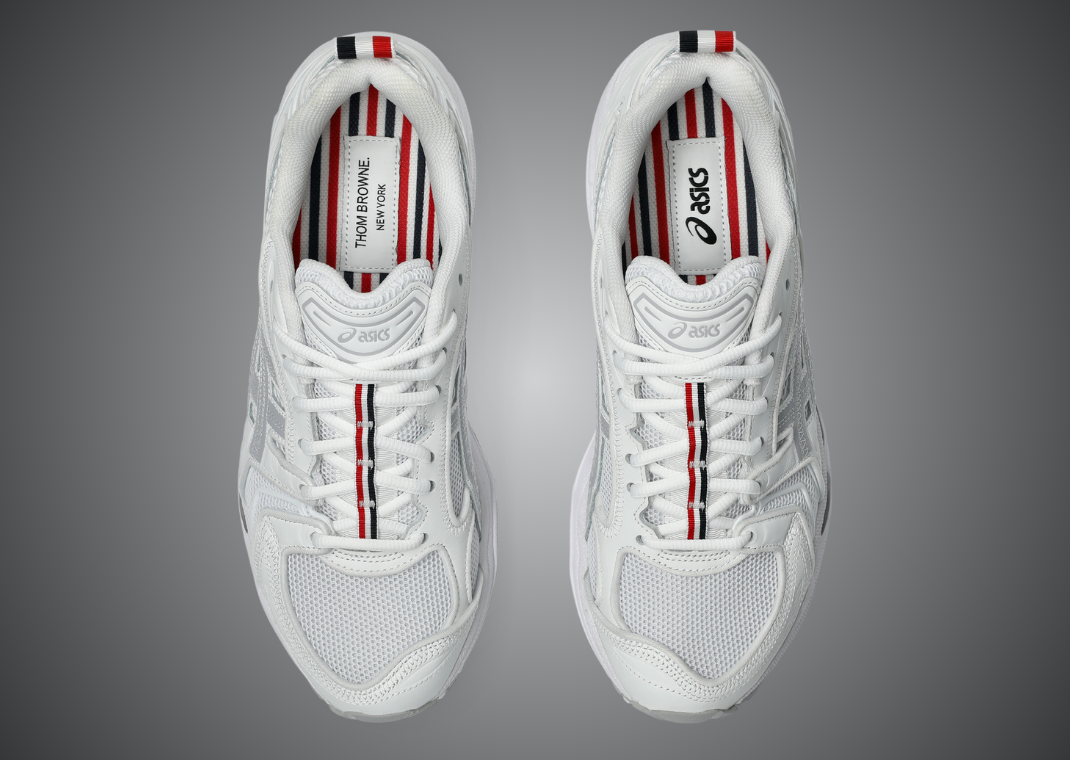 Thom Browne's First Sneaker Collab is a Monochrome Three-Pack of
