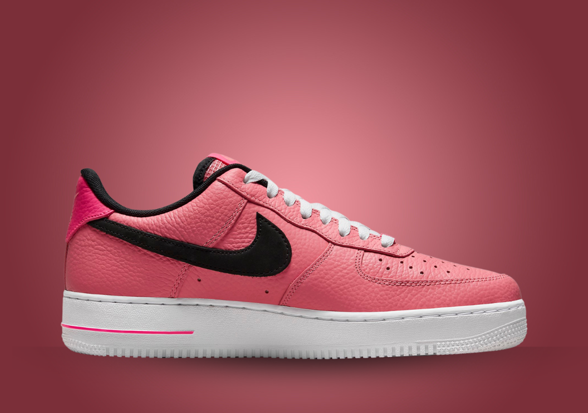 Pink Gaze Covers This Nike Air Force 1 Low