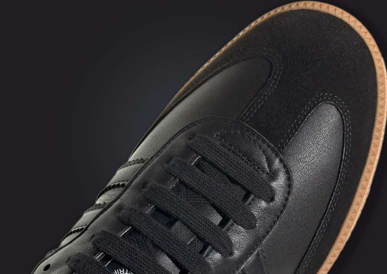 adidas Samba OG Made in Italy Black Gum Toe Detail