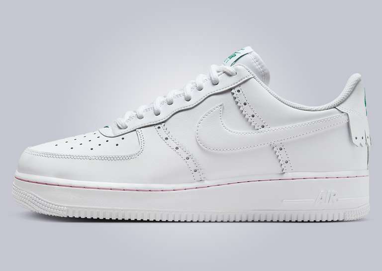 Nike Air Force 1 Low Brogue White Lateral