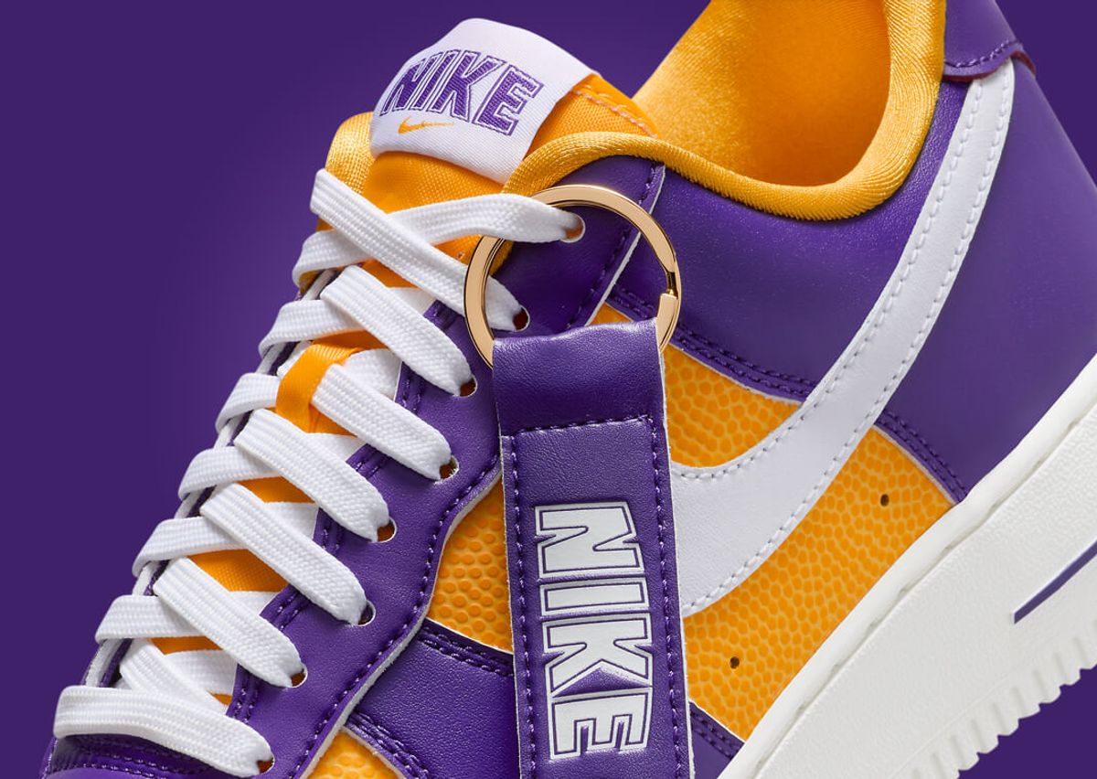 Nike Air Force 1 Low Be True to Her School (Yellow/Purple)