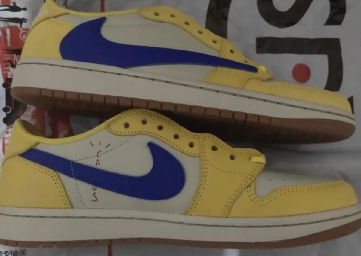 The Travis Scott x Air Jordan 1 Retro Low OG Canary Releases Summer 2024