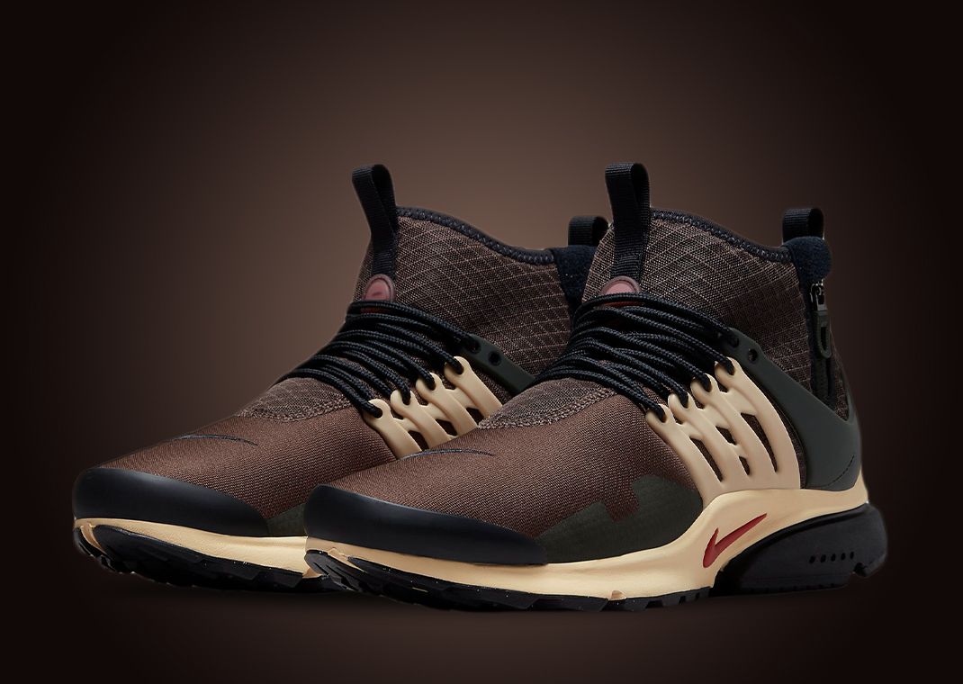 Women's nike air presto mid utility clearance running shoes