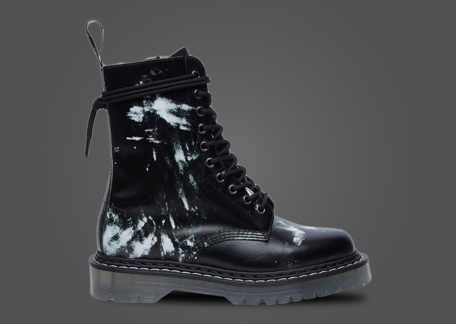 Nine Inch Nails x Dr. Martens 1490 10-Eye Boot The Downward Spiral Corn Starch Lateral