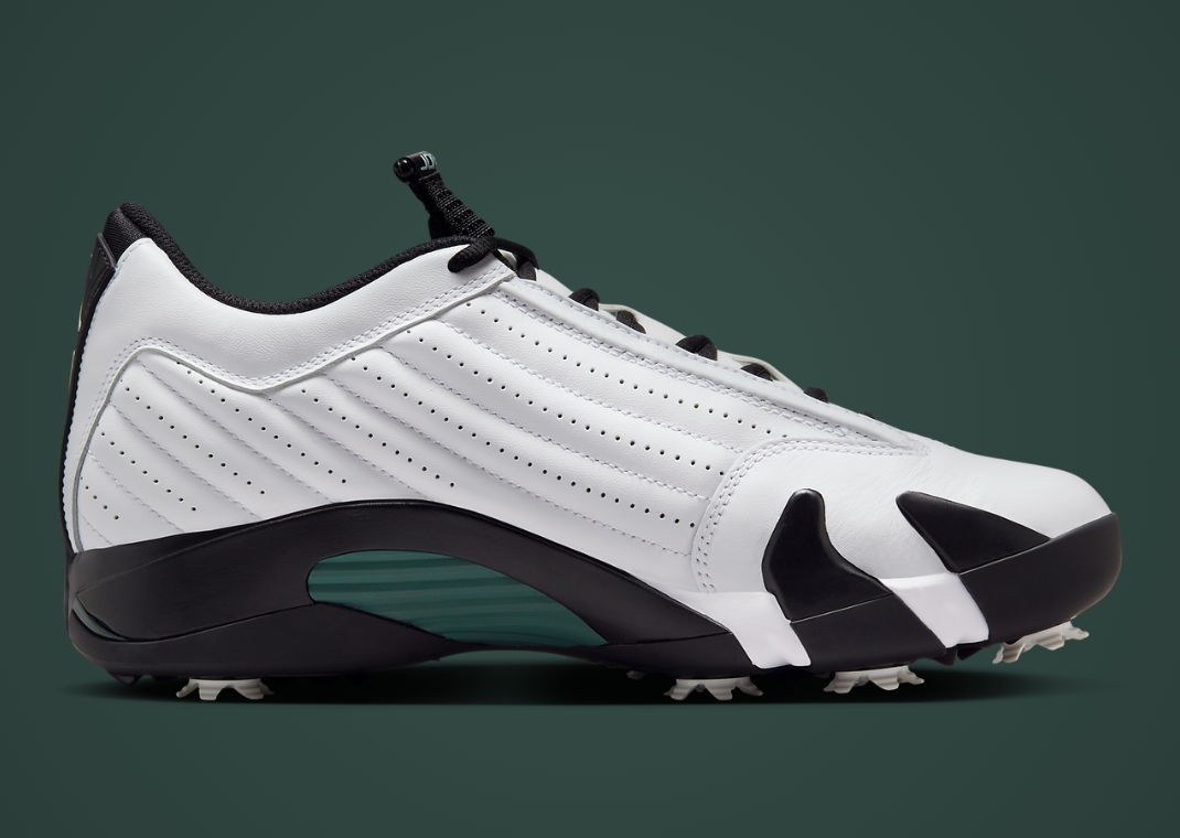 The Air Jordan 14 Golf Oxidized Green is Available Now