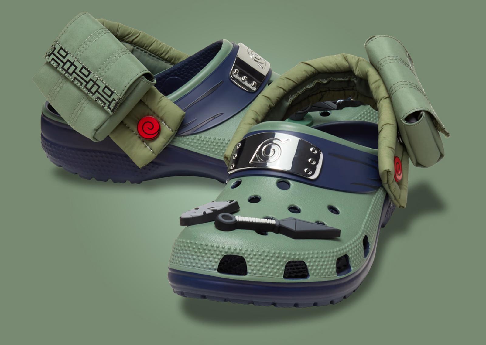 Naruto Shippuden x Crocs Classic Clog Kakashi Angle