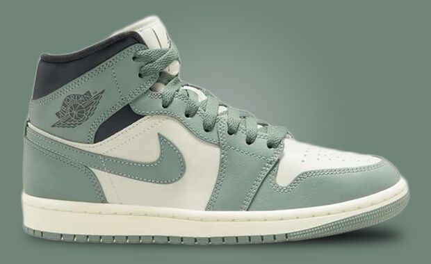 The Air Jordan 1 Mid Jade Smoke Is a Women's Exclusive