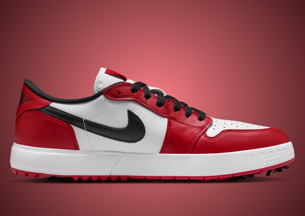 The Air Jordan 1 Low Golf Spike Gets a Chicago Colorway