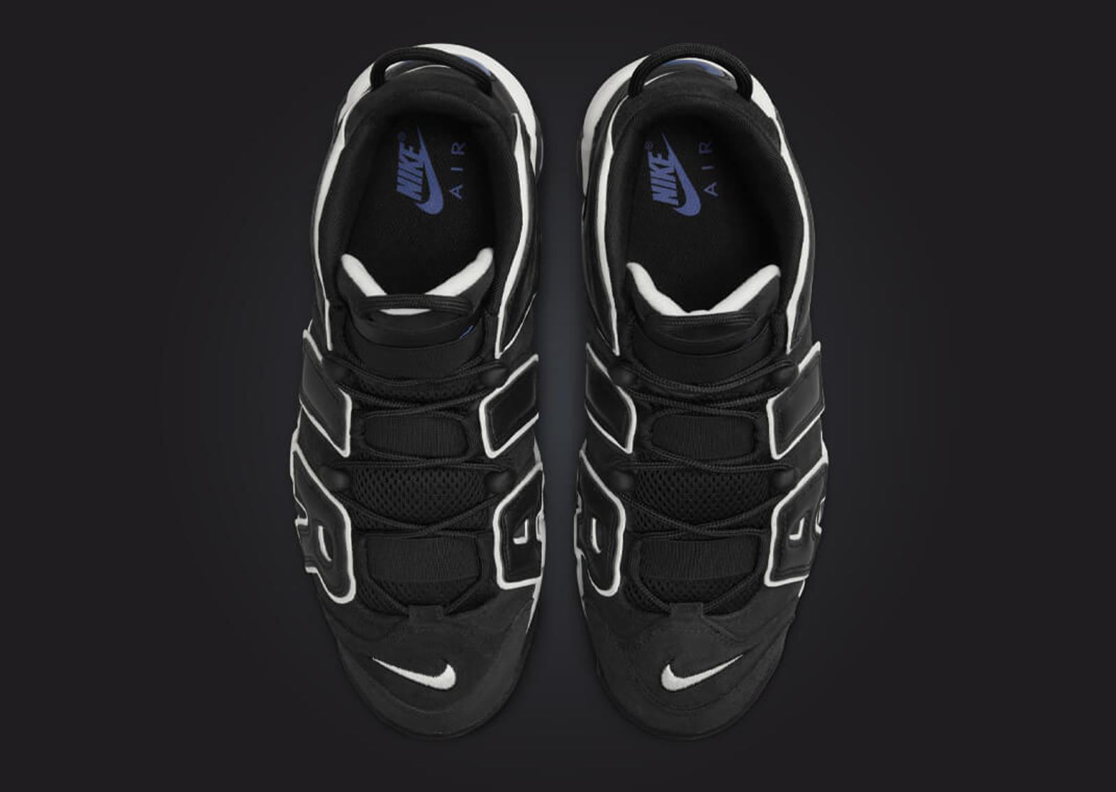 Nike Air More Uptempo Black Star Blue Top