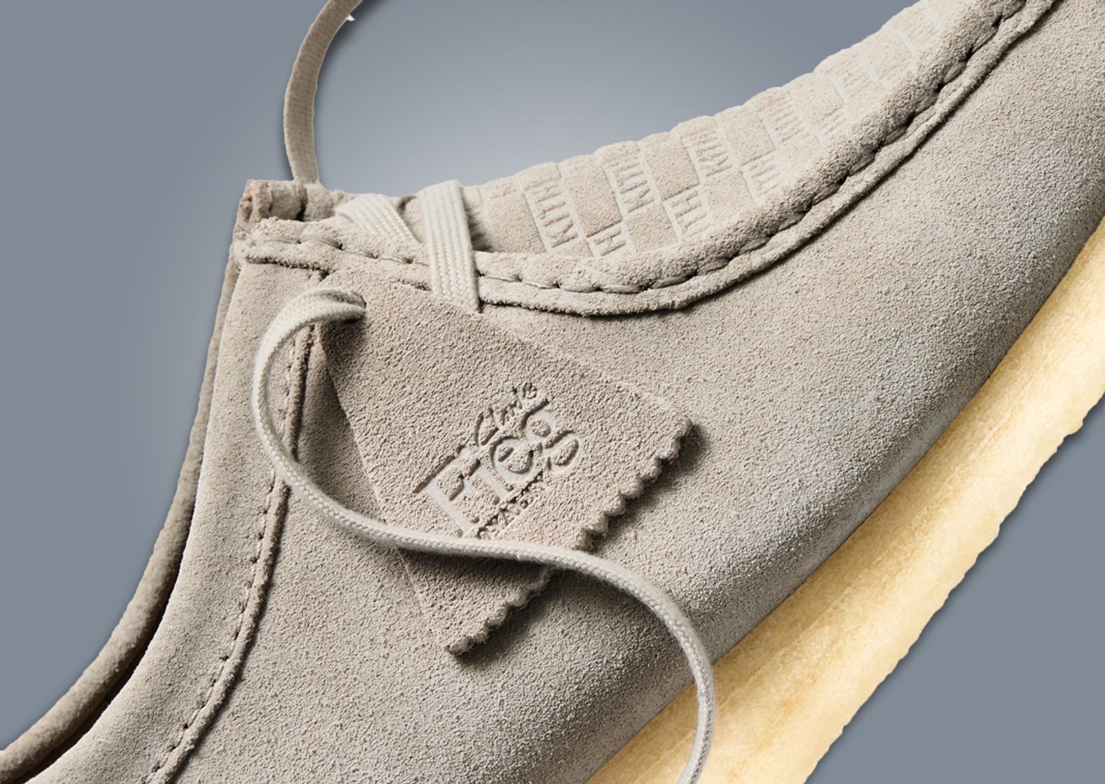 Kith x Clarks Originals Wallabee Molecule Detail