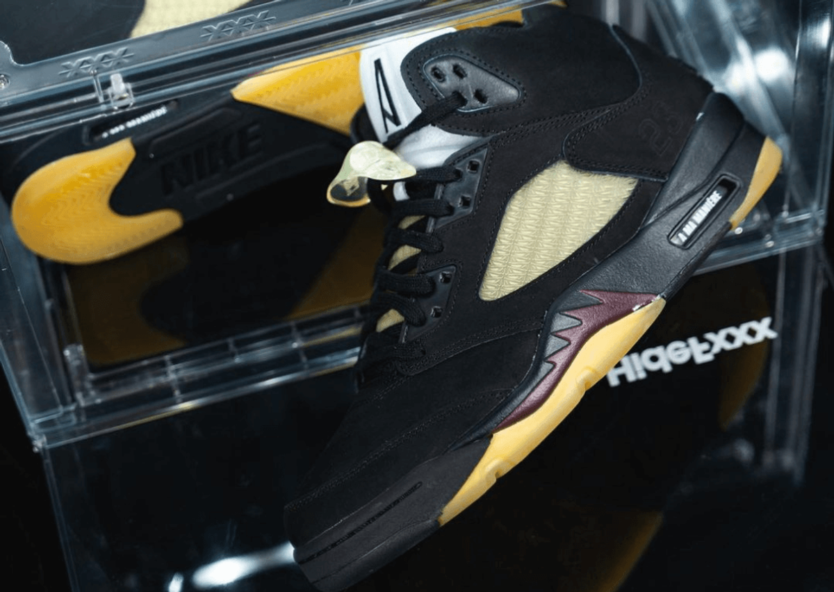 A Ma Maniére Air Jordan 5 Black FD1330-001 Release Date