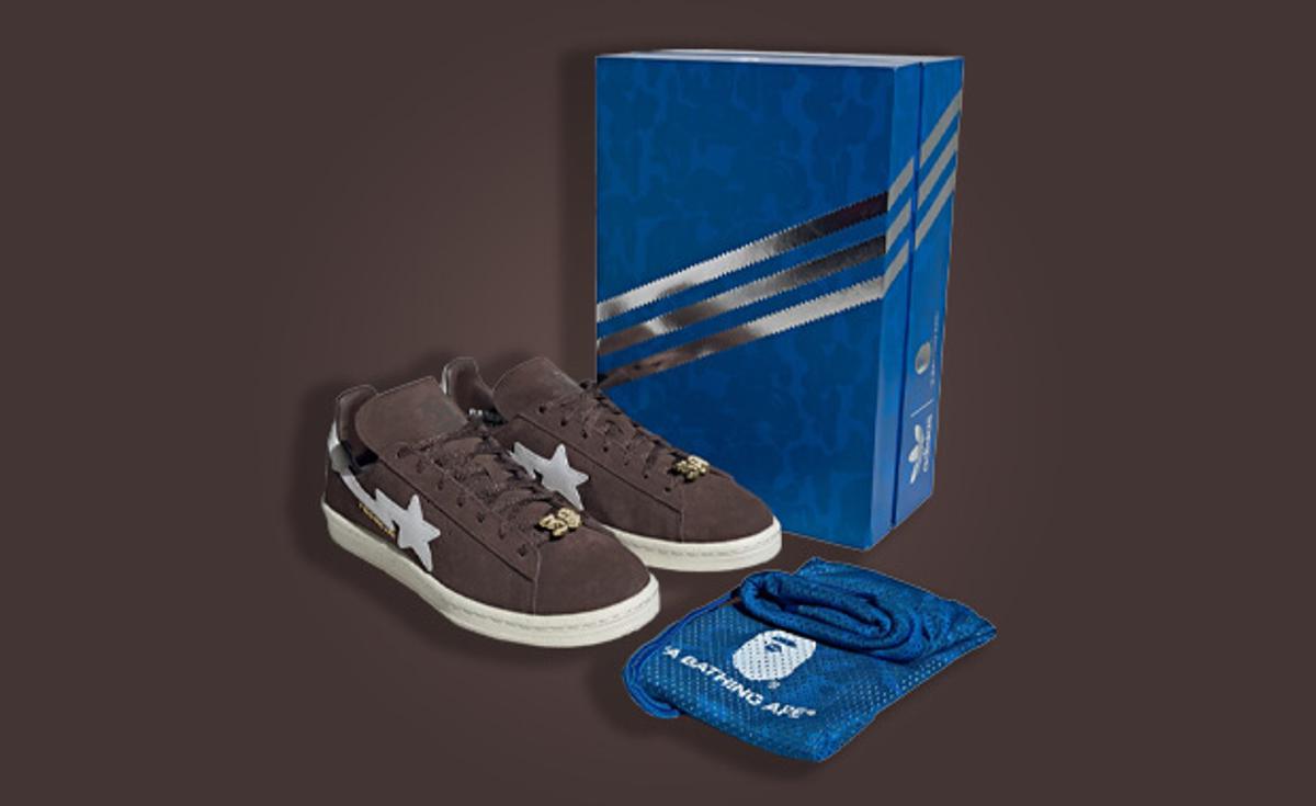 BAPE’s adidas Campus 80s Brown Continues 30th Anniversary Celebration