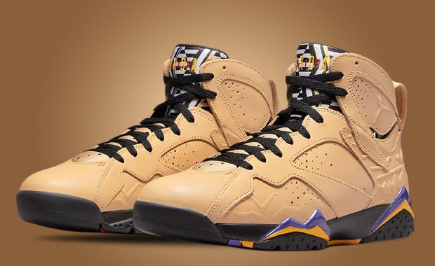 Orange store jordan 7