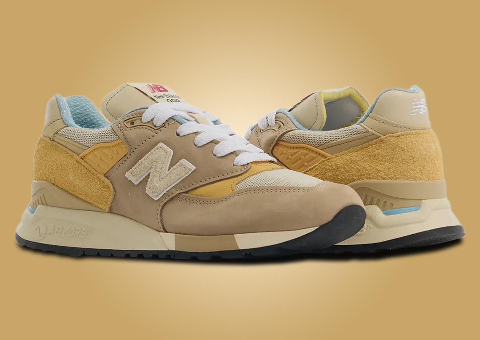 New Balance 998 Made in USA Incense Sandstone Angle