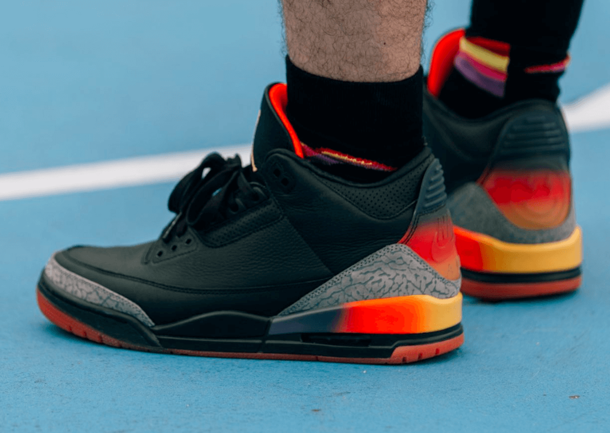 J Balvin Wraps Up Summer With His Air Jordan 3 - KLEKT Blog