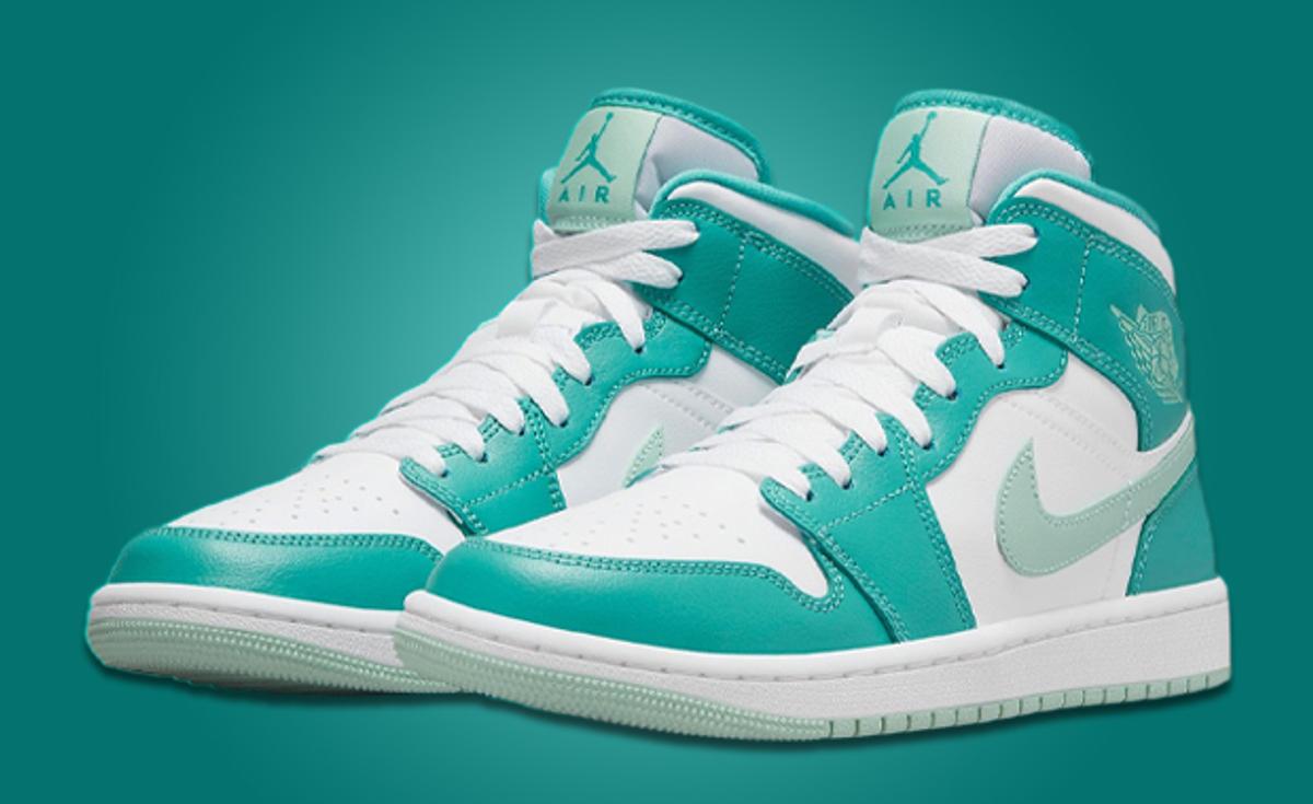 Washed Teal Makes It To This Air Jordan 1 Mid