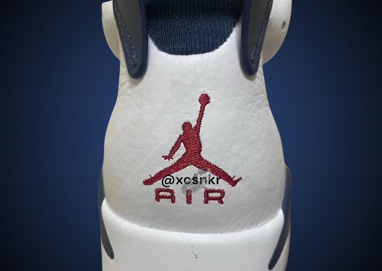 Air Jordan 6 Retro Olympic Heel