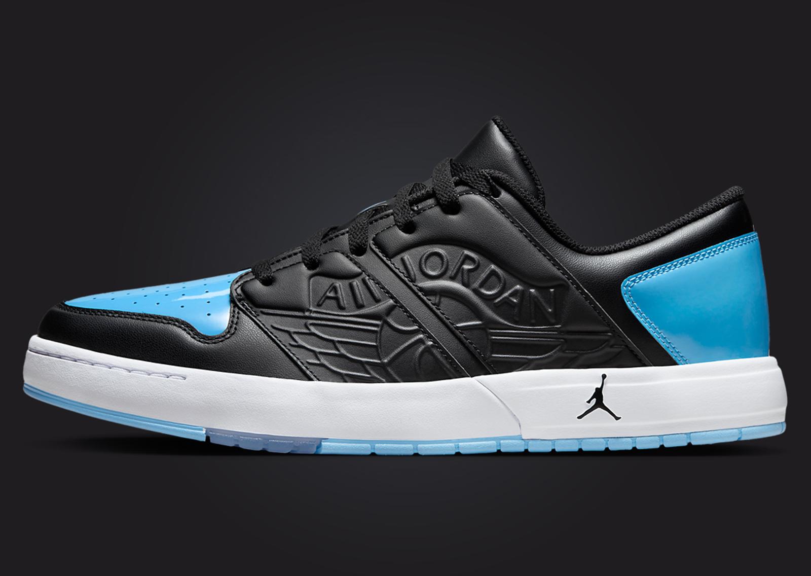 Air Jordan 1 Low Patent UNC Lateral