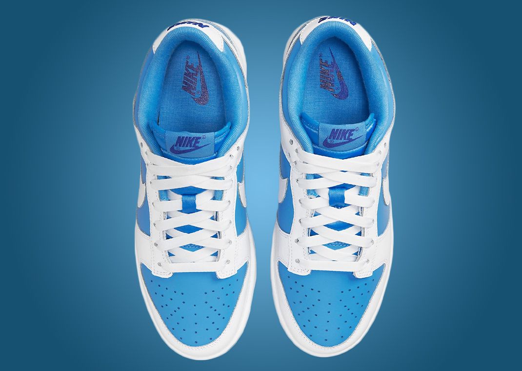 Reverse UNC Colorblocking Comes To The Nike Dunk Low