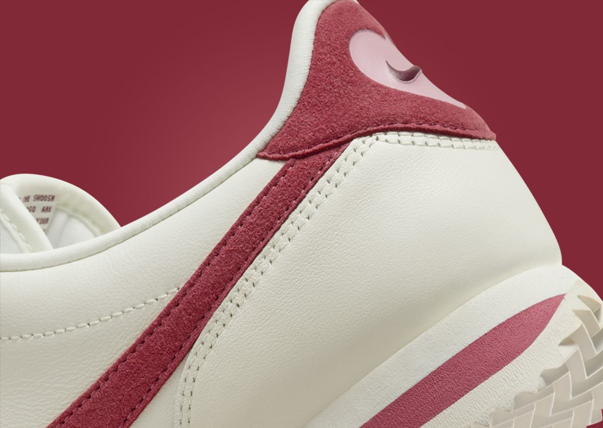 Nike Cortez Valentine's Day 2024 Heel Detail