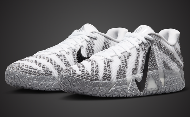 Nike Ja 3 TB White Wolf Grey pair