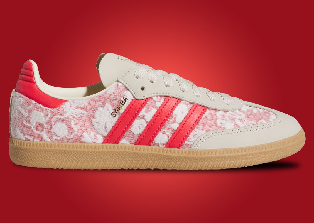 The Liberty London x adidas Samba OG Better Scarlet Releases