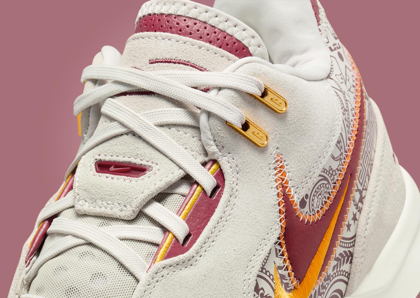 Nike LeBron NXXT Gen AMPD USC Tongue Detail