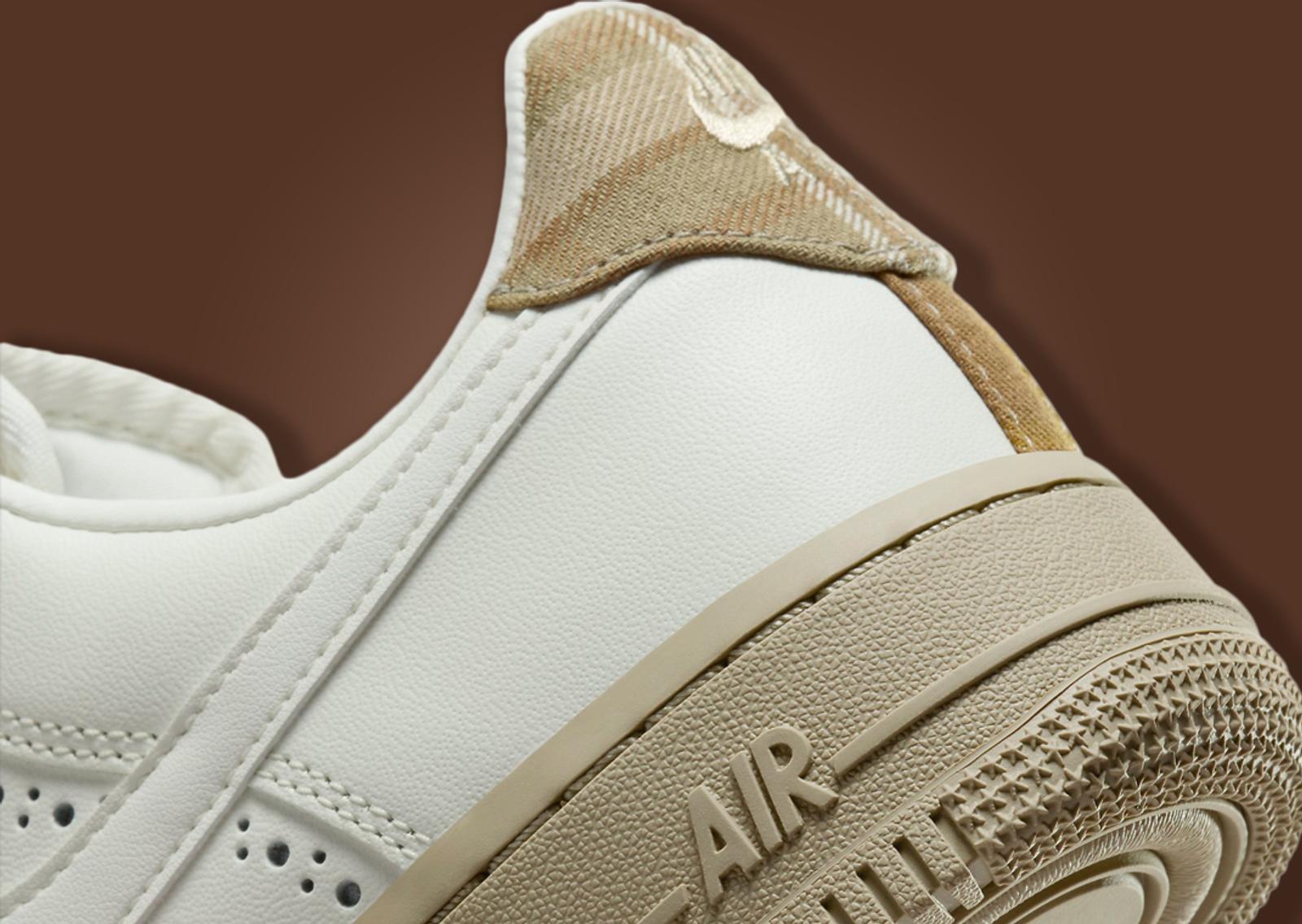 Nike Air Force 1 Low Brogue Sail (W) Heel