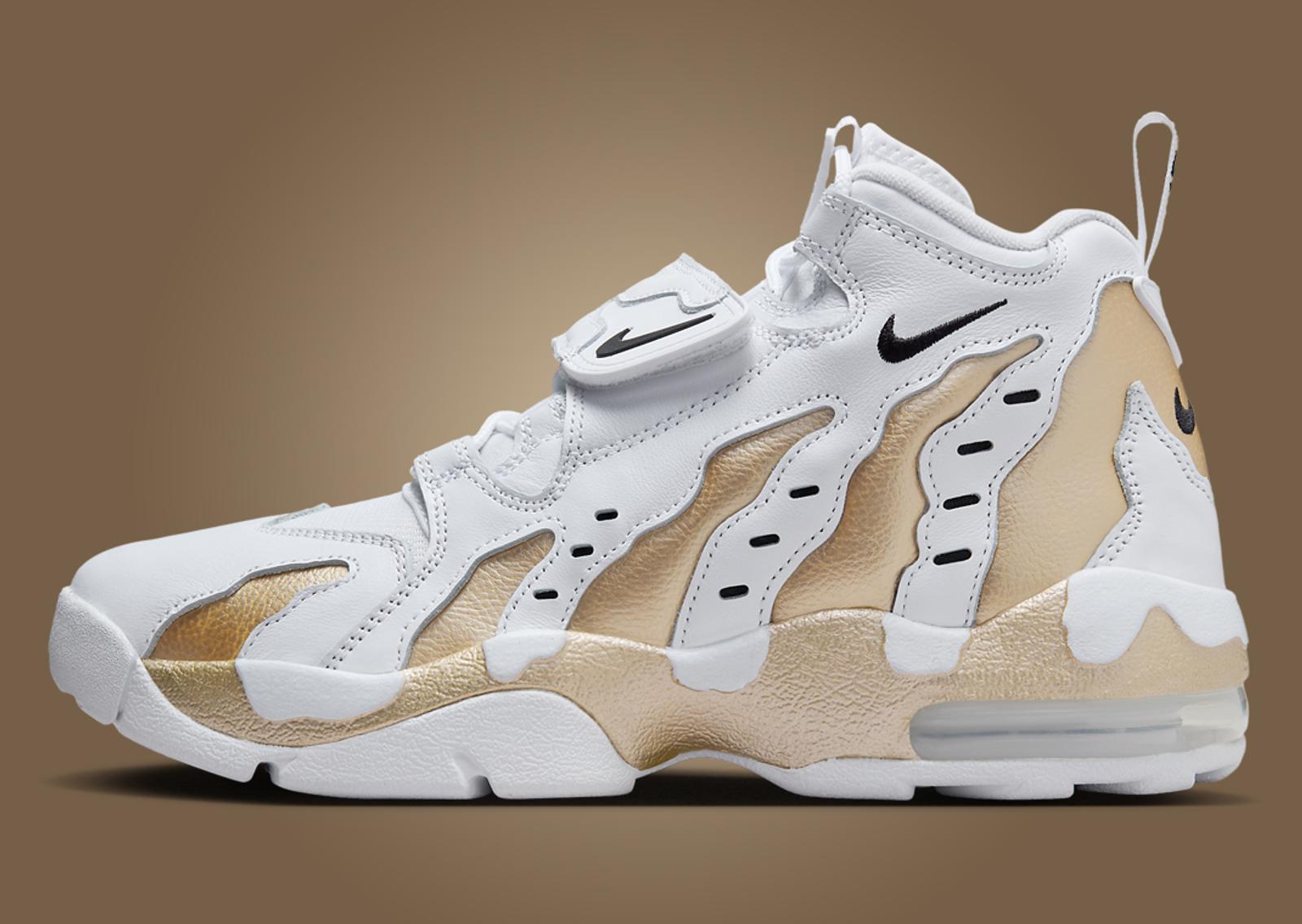 Nike Air DT Max '96 White Vegas Gold Lateral