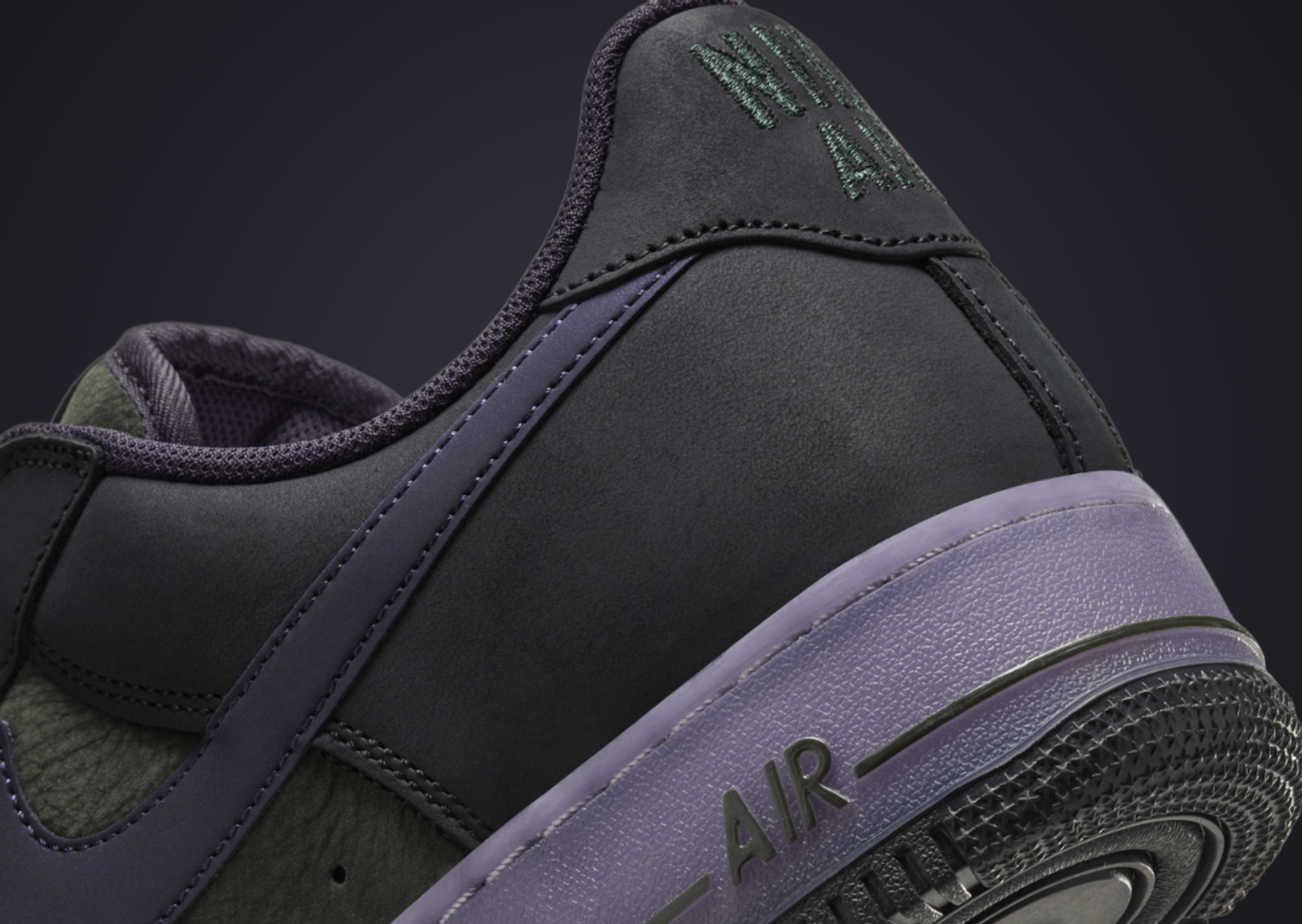 Nike Air Force 1 Low World Tour Seoul Heel Detail