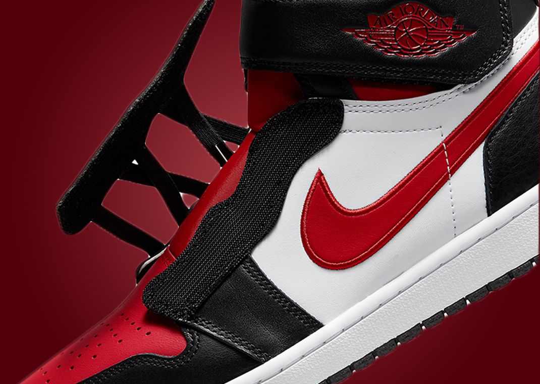 The Air Jordan 1 High FlyEase Black Fire Red Is Scorching Hot