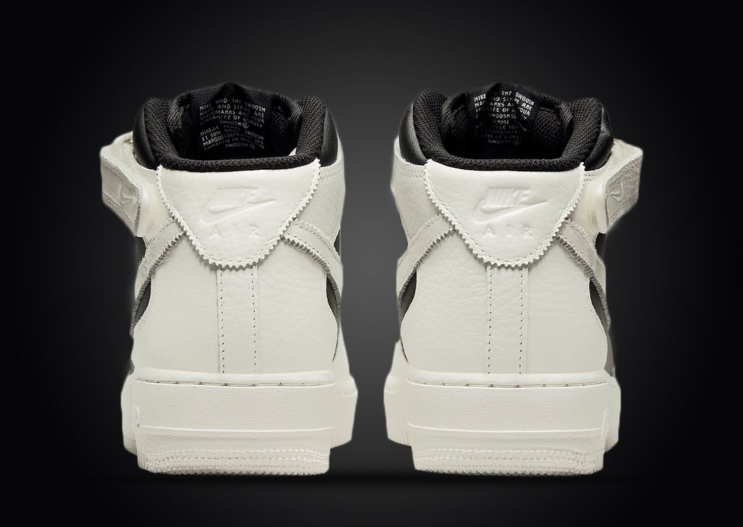 This Women's Nike Air Force 1 Mid Comes In Reverse Panda