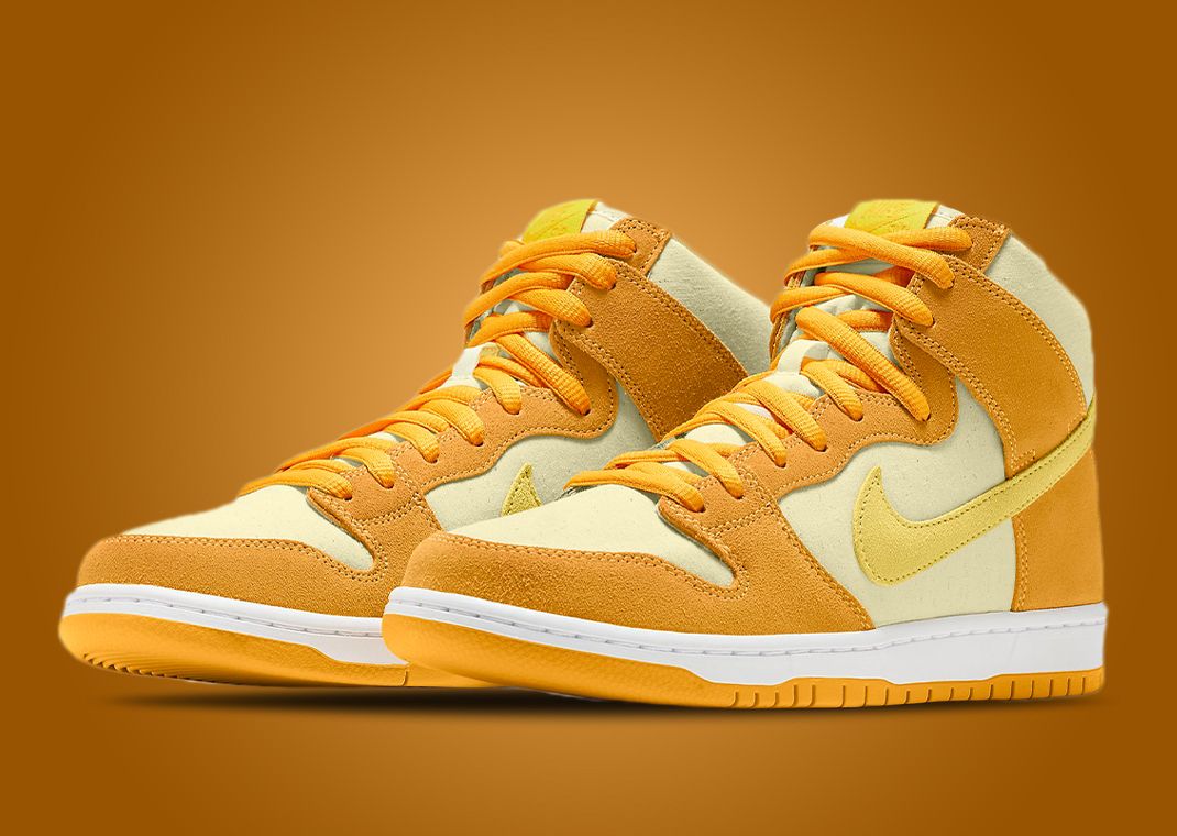 Official Look At The Nike SB Dunk High Pineapple