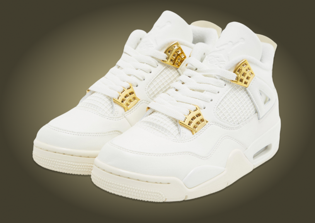 Jordan top 4s gold