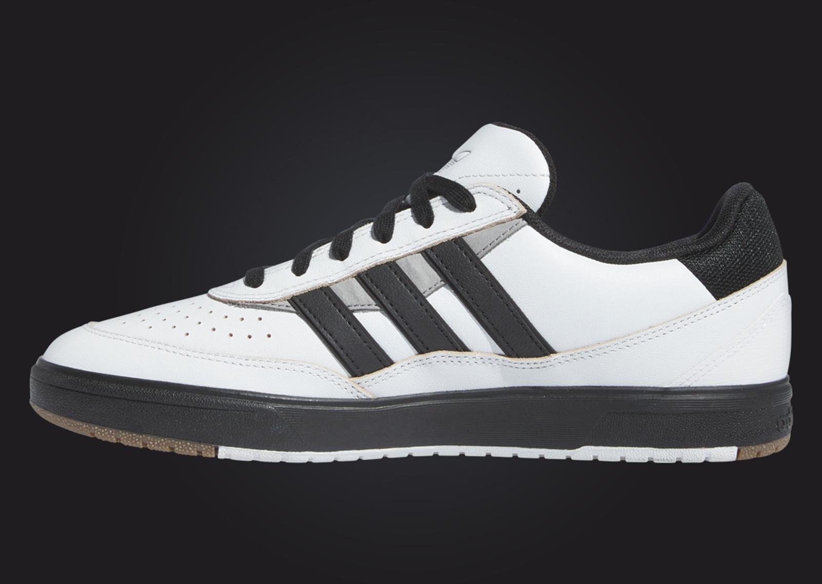 adidas Tyshawn II White Black Medial