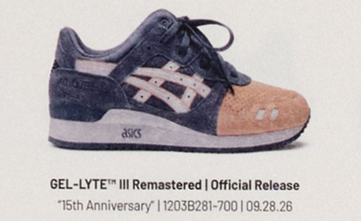 KITH × ASICS The Kith x Asics Gel-Lyte III Remastered Salmon Toe Drops