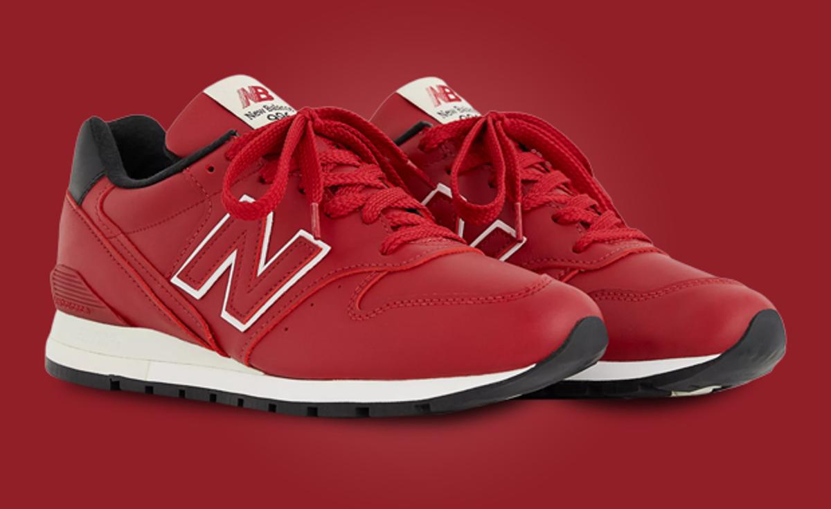 New Balance 996 Made in USA Red Black