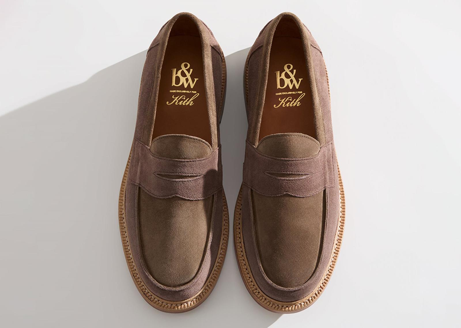 Kith x Blackstock & Weber Ellis Penny Loafer Brown Top