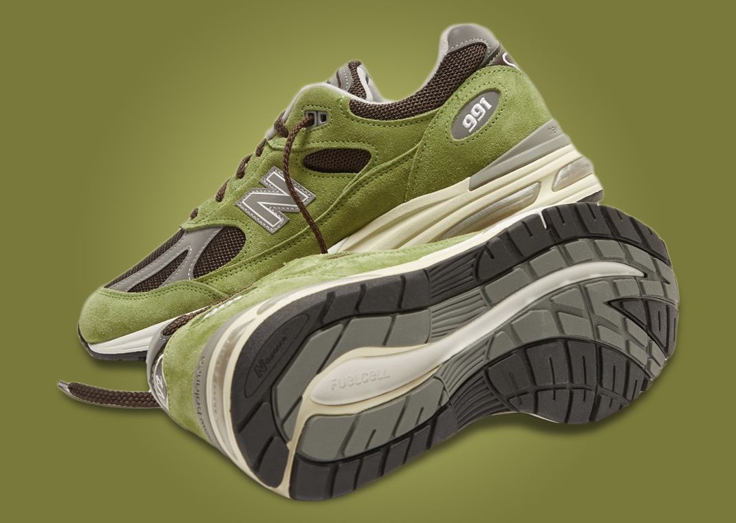 The Daniëlle Cathari x New Balance 991v2 Matcha Releases February 2024