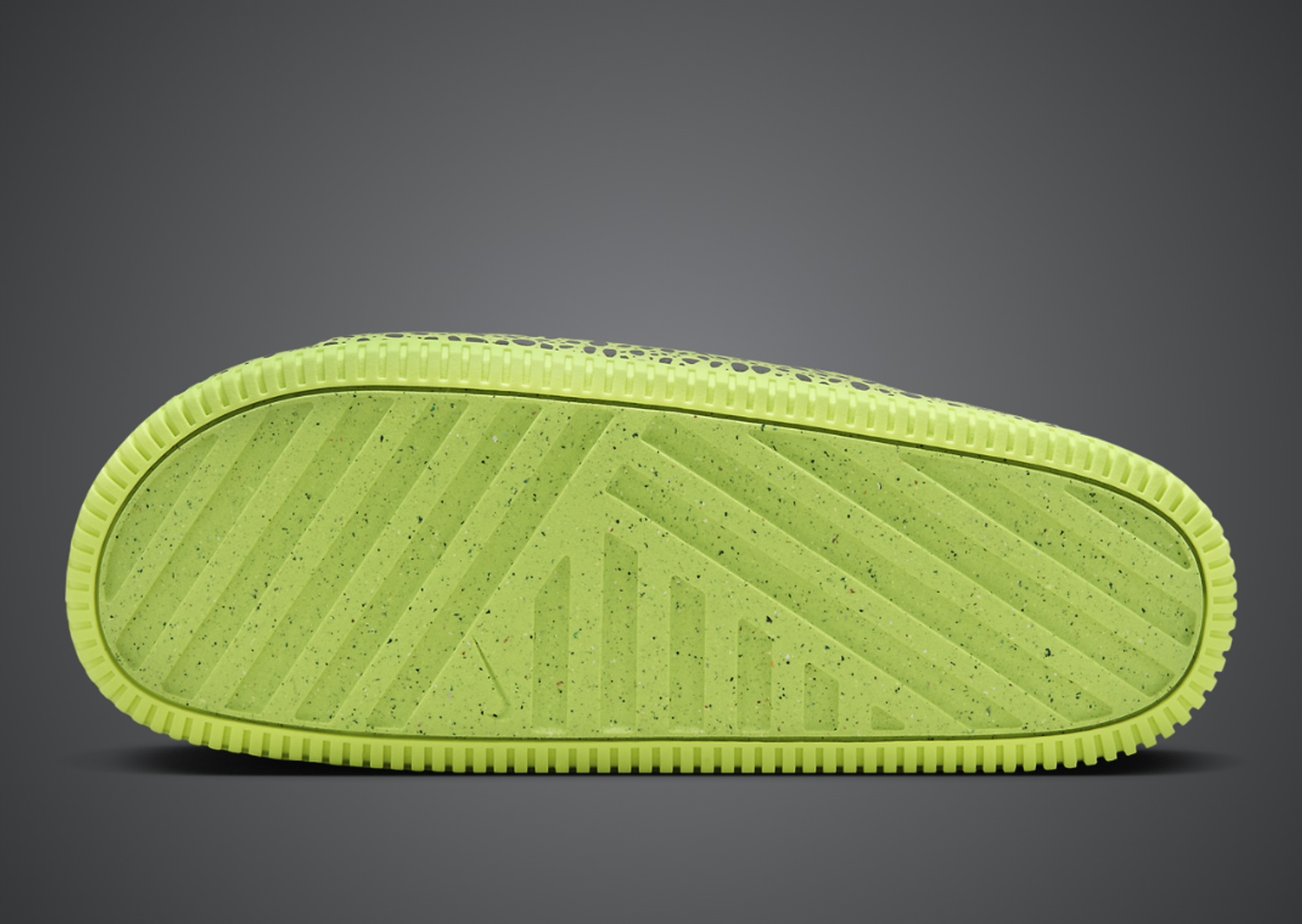 Nike Calm Slide Print Olympic Volt outsole