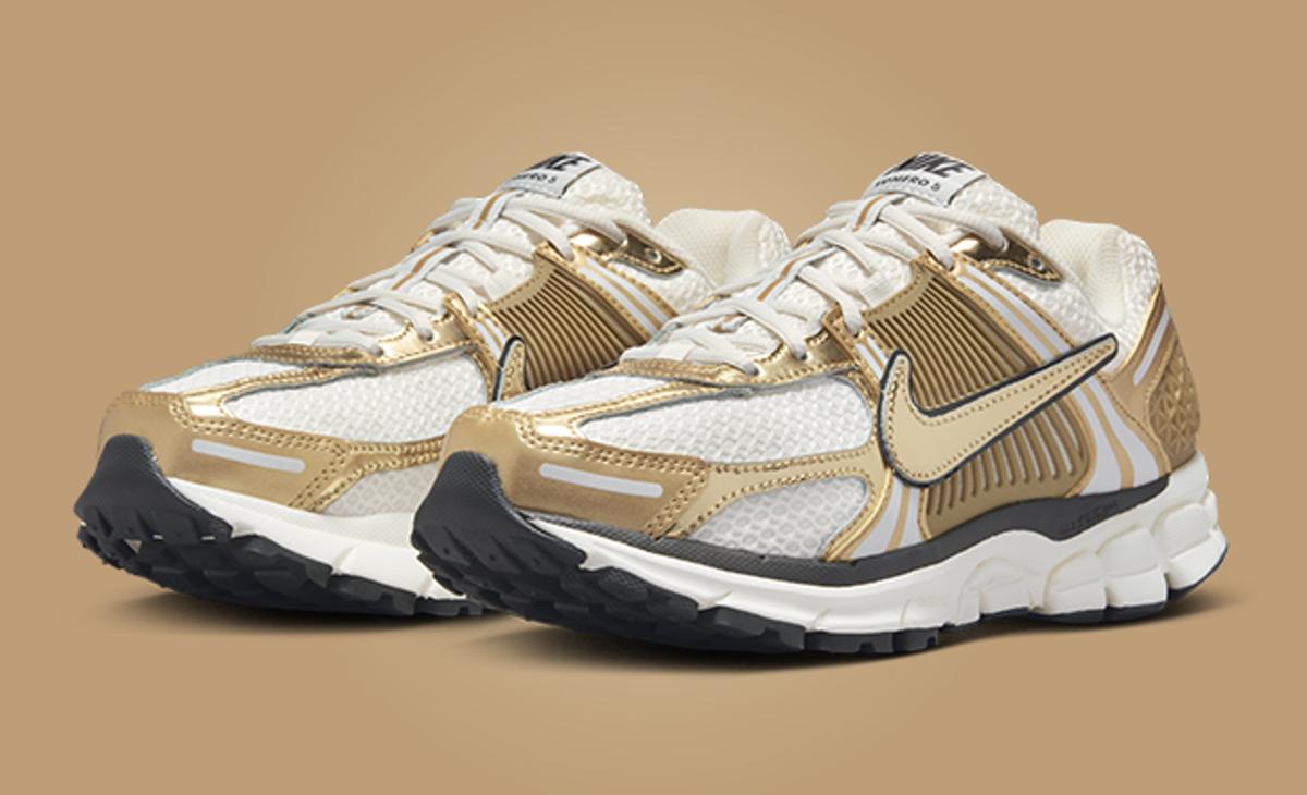 The Women's Nike Zoom Vomero 5 Gold Releases May 2024