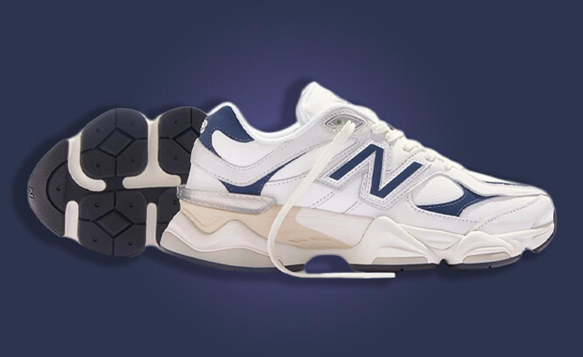 The New Balance 9060 Comes in White Navy