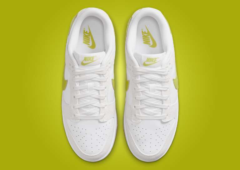 Nike Dunk Low White Bright Cactus (W) Top