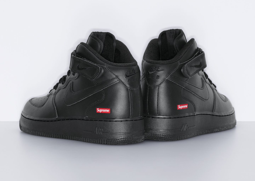 The Supreme x Nike Air Force 1 Mid Pack Releases August 2024
