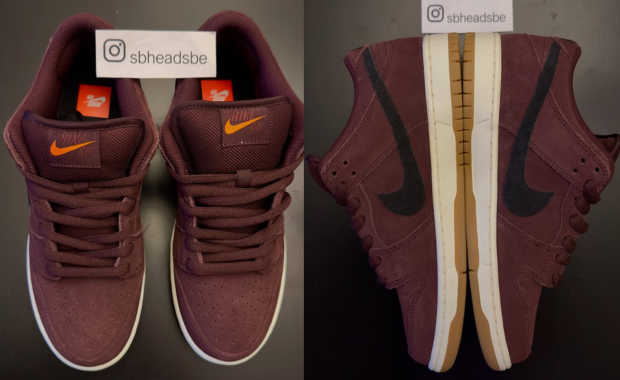Nike SB Dunk Low Pro ISO Burgundy Crush