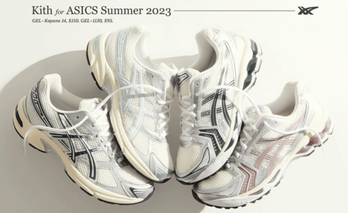 The Kith x Asics Summer 2023 Collection Releases June 23