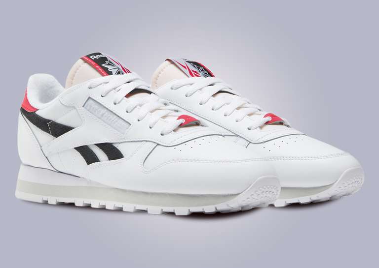 Reebok Classic Leather What Makes You Footwear White Angle