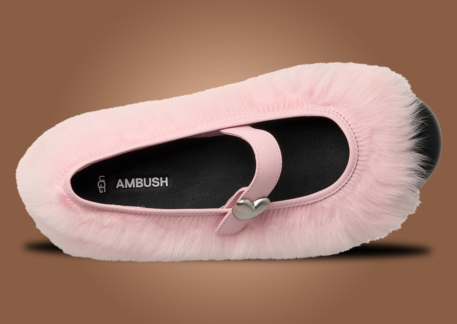 Ambush x UGG Mary Jane Pink Top