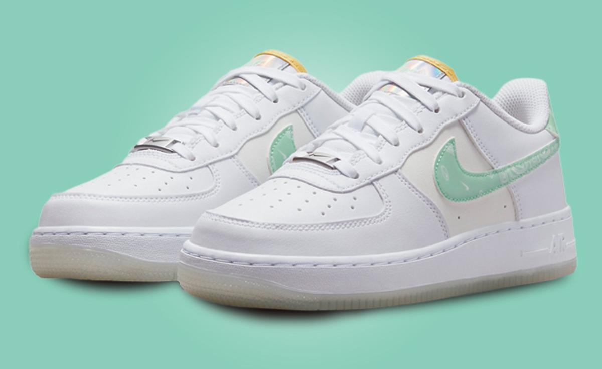 Paisley Pastel Swooshes Shoot Through The Nike Air Force 1 Low