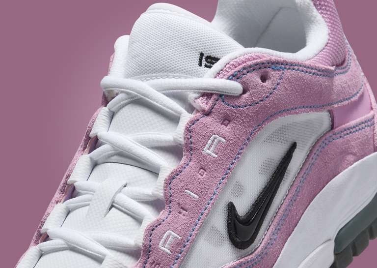Nike SB Air Max Ishod Pink White Tongue Detail